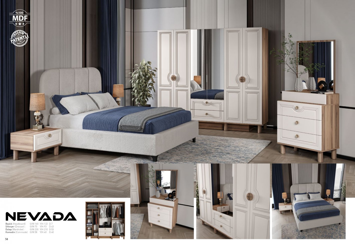 Yatak Odası Model A-028